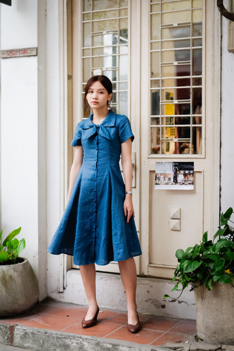 Begin - Linen xanh cổ vịt