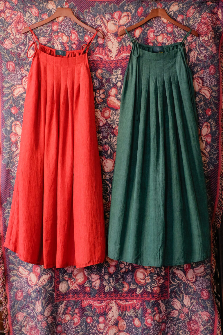 Nếp Ngày - Taffeta dập nhăn