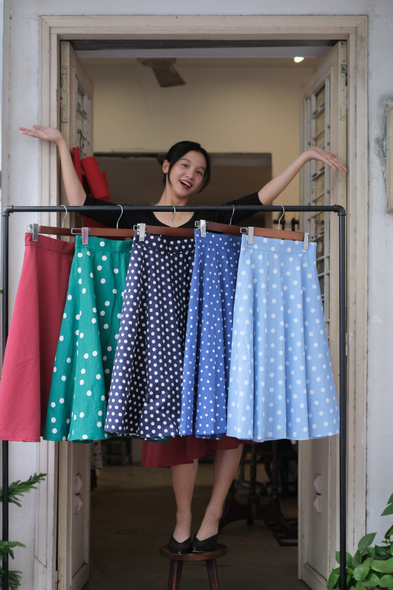 Holiday Skirt - Polkadot collection