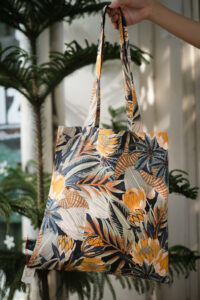 Tote Bag - Yellow Artichoke