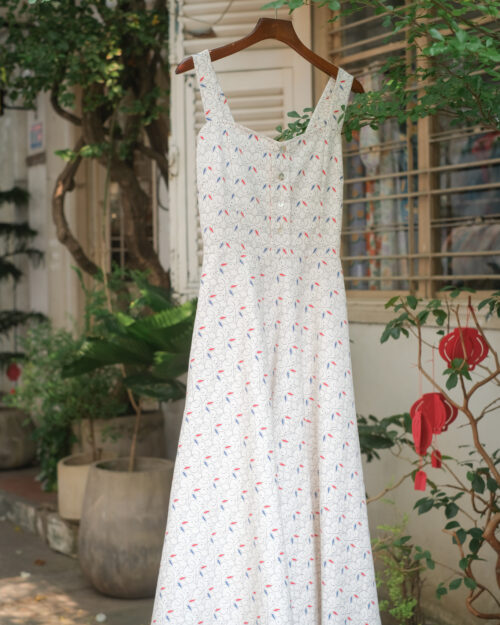 Mai Dress - Red Bunny