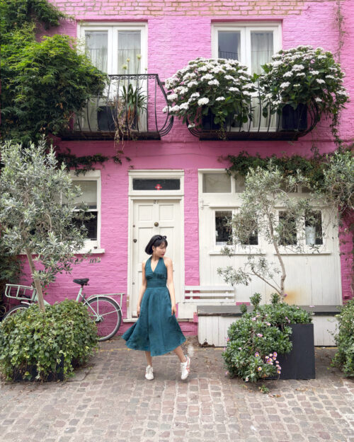 Marilyn - Linen Ocean Blue