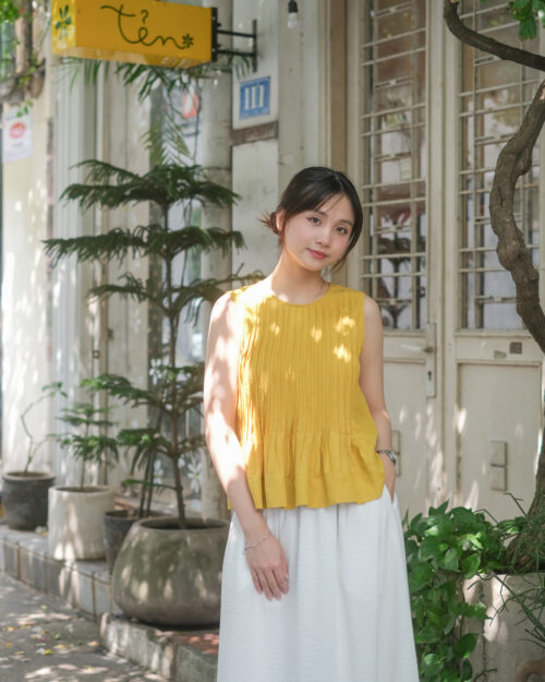 Pin Top - Yellow
