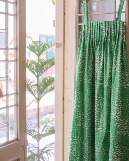 Pleated - Green